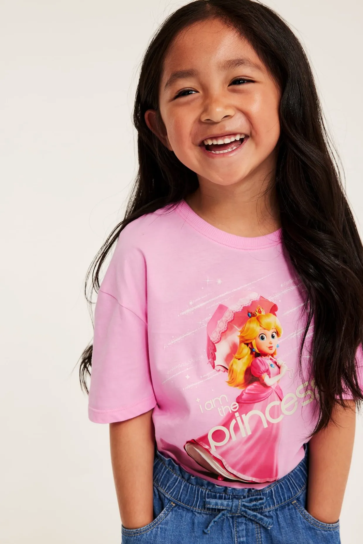 Kortärmad t-shirt Prinsessan Peach