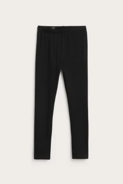 Leggings i bomullstrikå