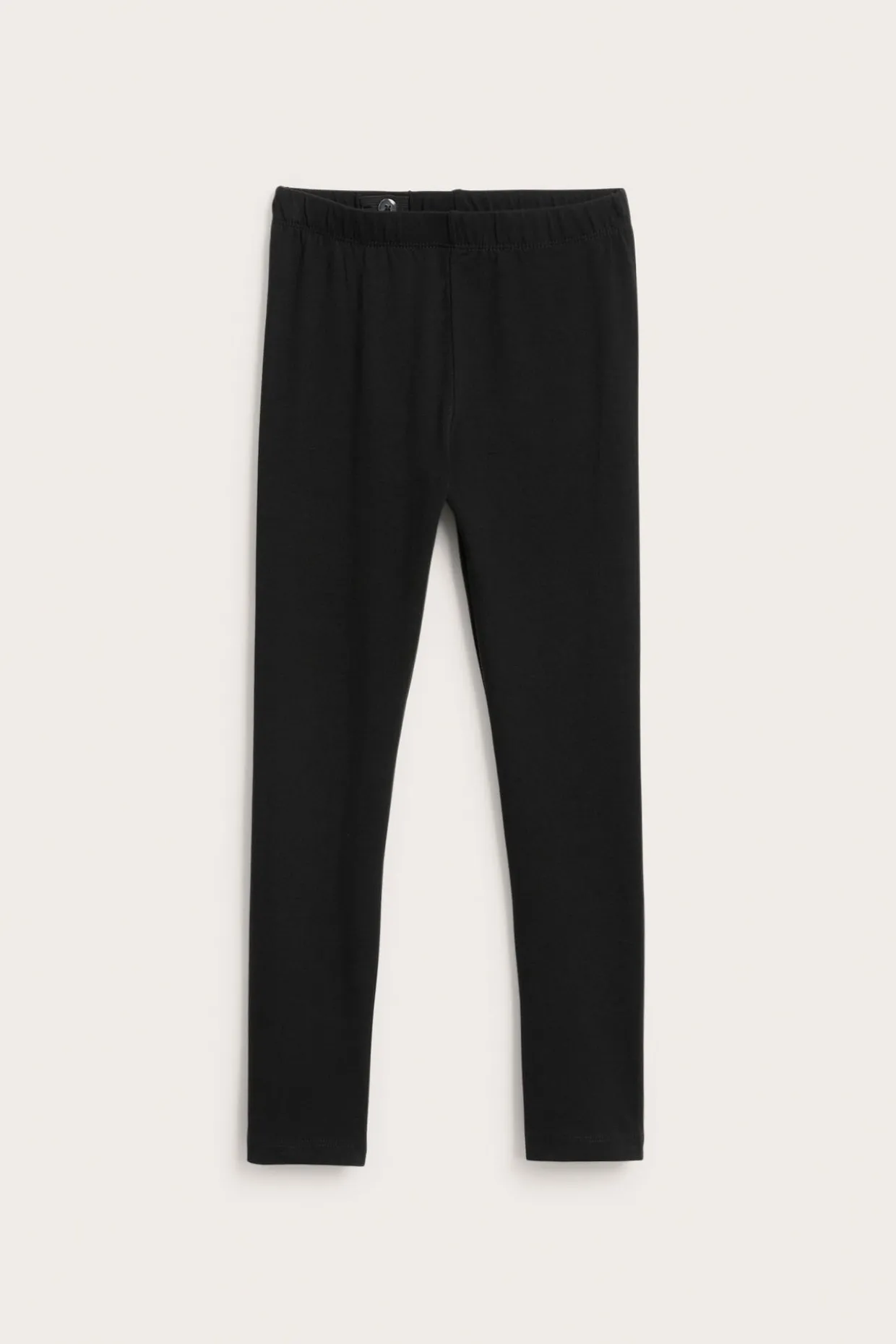 Leggings i bomullstrikå