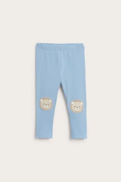 Leggings med applikation