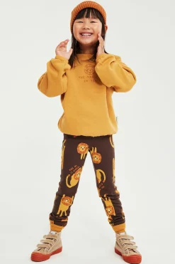 Leggings med lejonmönster