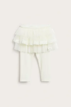 Leggings med tyllkjol