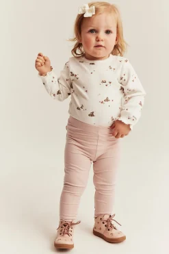 Leggings med volang
