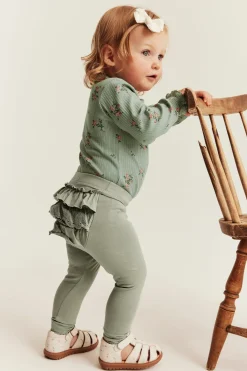 Leggings med volang