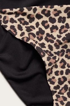 Leopardmönstrad bikinitrosa
