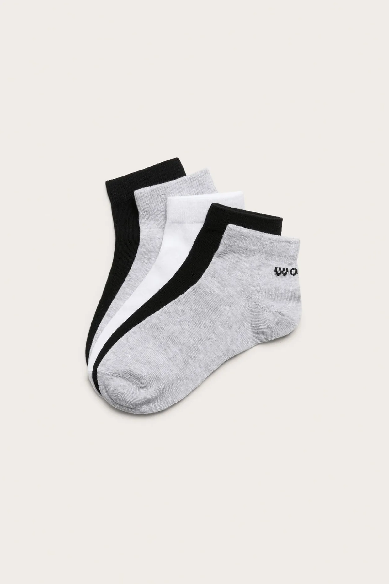 Låga strumpor 5-pack