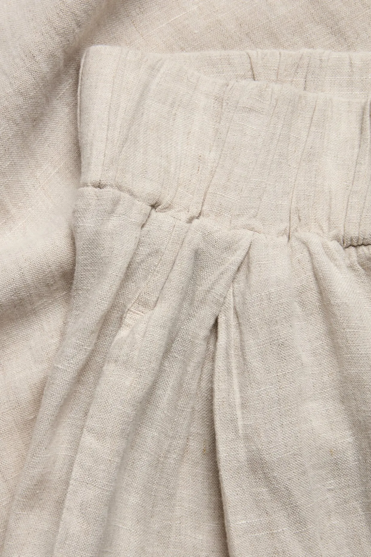 Linnebyxor wide fit