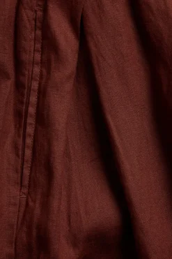 Linnebyxor wide fit