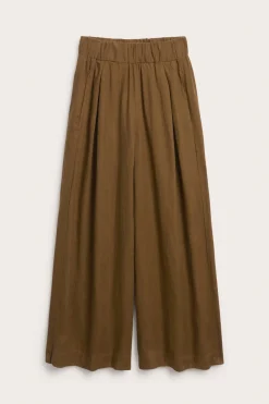 Linnebyxor wide fit