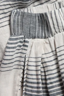 Linnebyxor wide fit