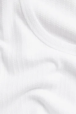 Linne i pointelle slim fit