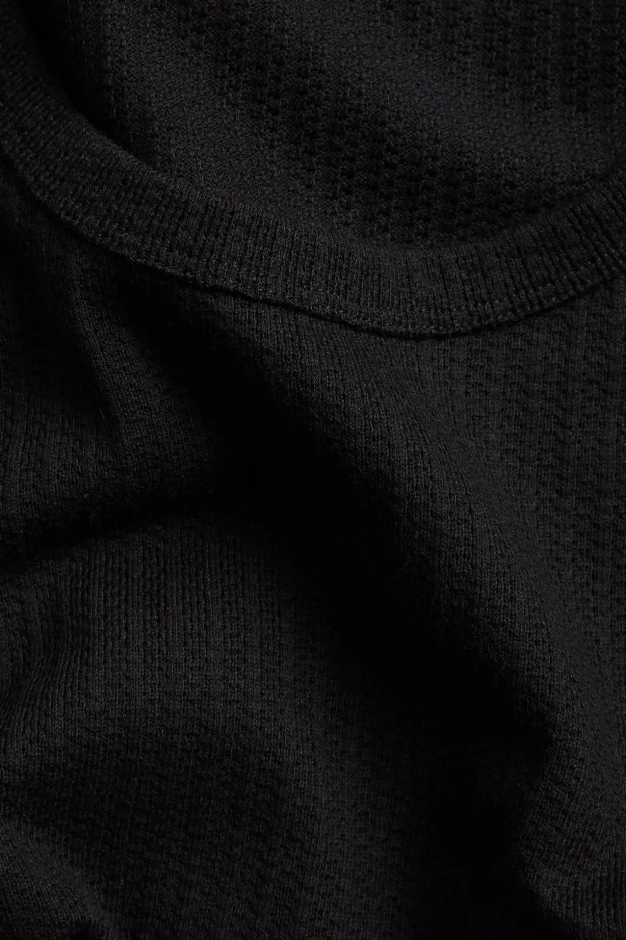 Linne i pointelle slim fit