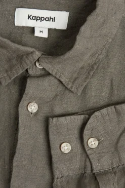 Linneskjorta regular fit