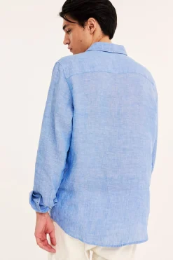 Linneskjorta regular fit