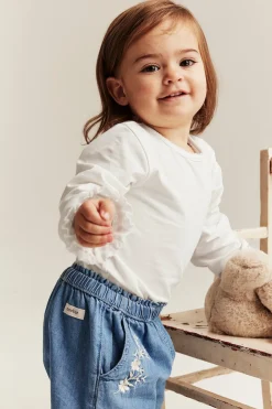 Långärmad babybody