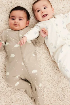 Långärmad pyjamas i 2-pack