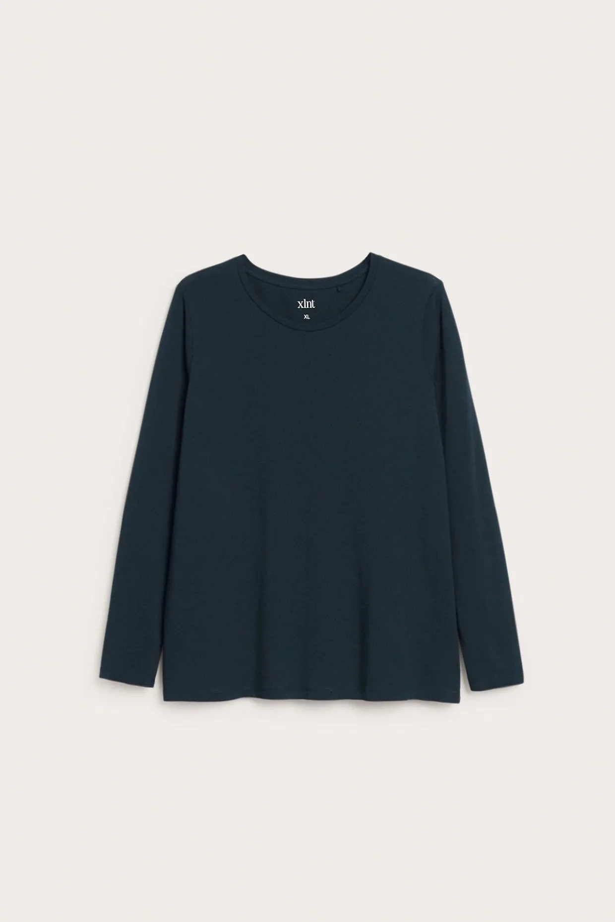 Långärmad t-shirt i bomull