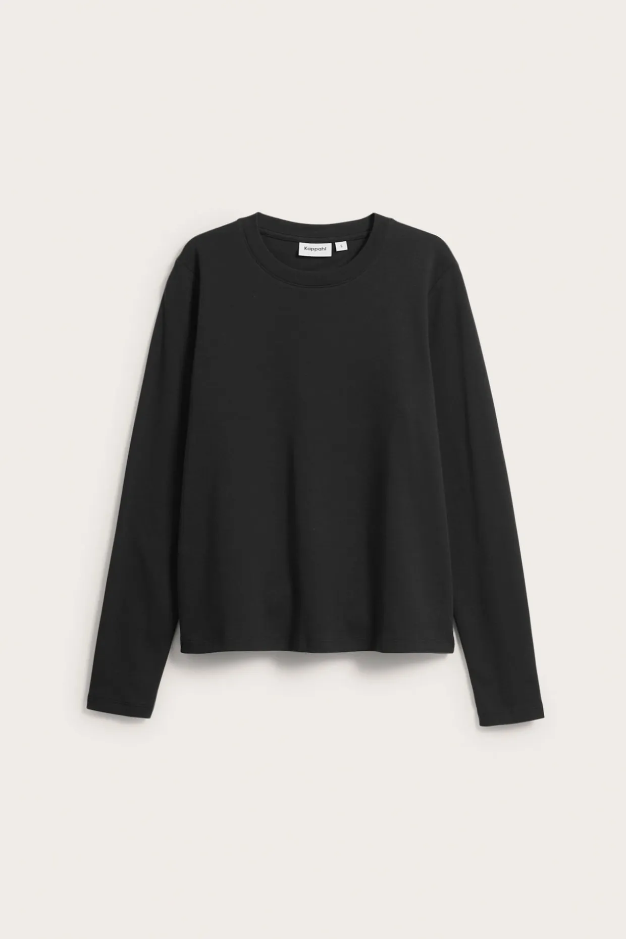 Långärmad t-shirt i bomull
