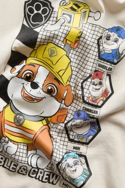 Långärmad t-shirt med Rubble från Paw Patrol