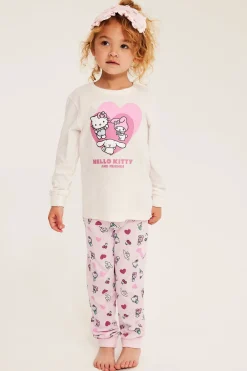 Långärmat pyjamasset med Hello Kitty