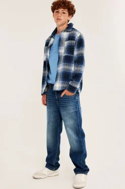 Loose jeans mid waist