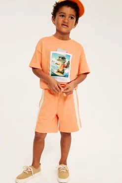 Mjukisshorts med revärer