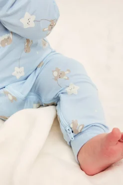 Mönstrad babypyjamas i 2-pack
