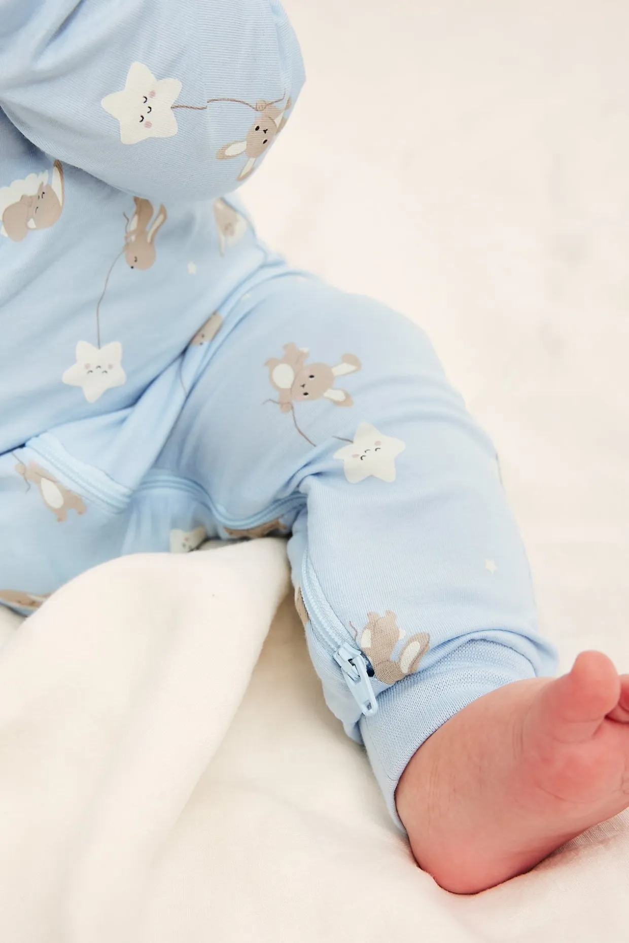 Mönstrad babypyjamas i 2-pack