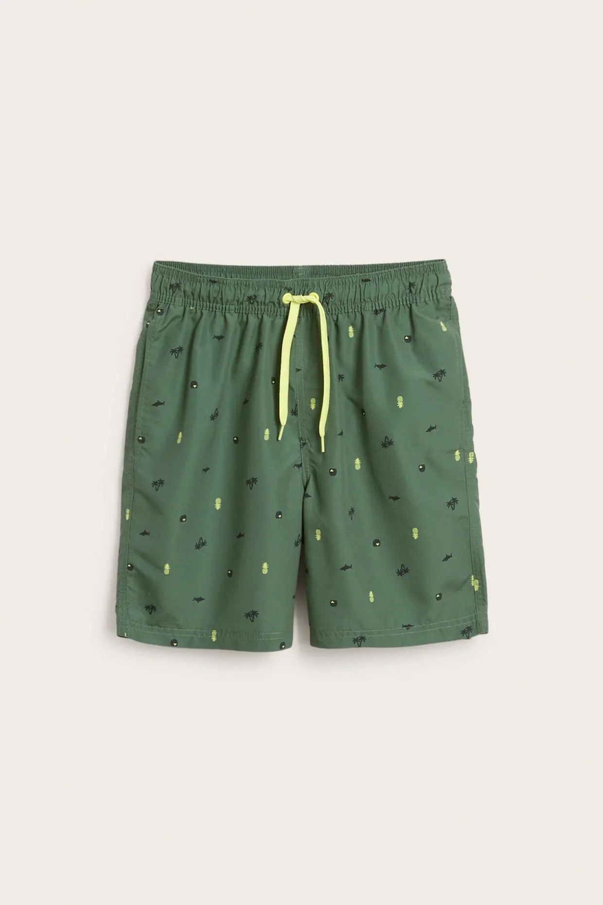 Mönstrade Badshorts