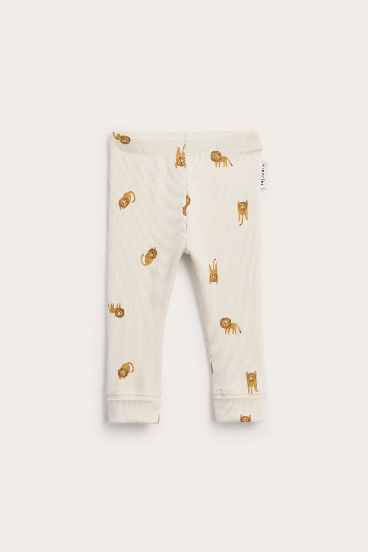 Mönstrade leggings med lejonmönster