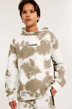 Mönstrad hoodie