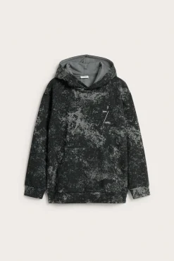 Mönstrad hoodie