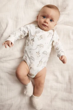 Mönstrad omlottbody baby
