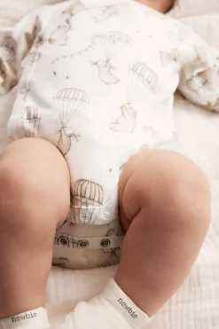 Mönstrad omlottbody baby