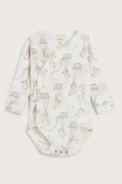 Mönstrad omlottbody baby