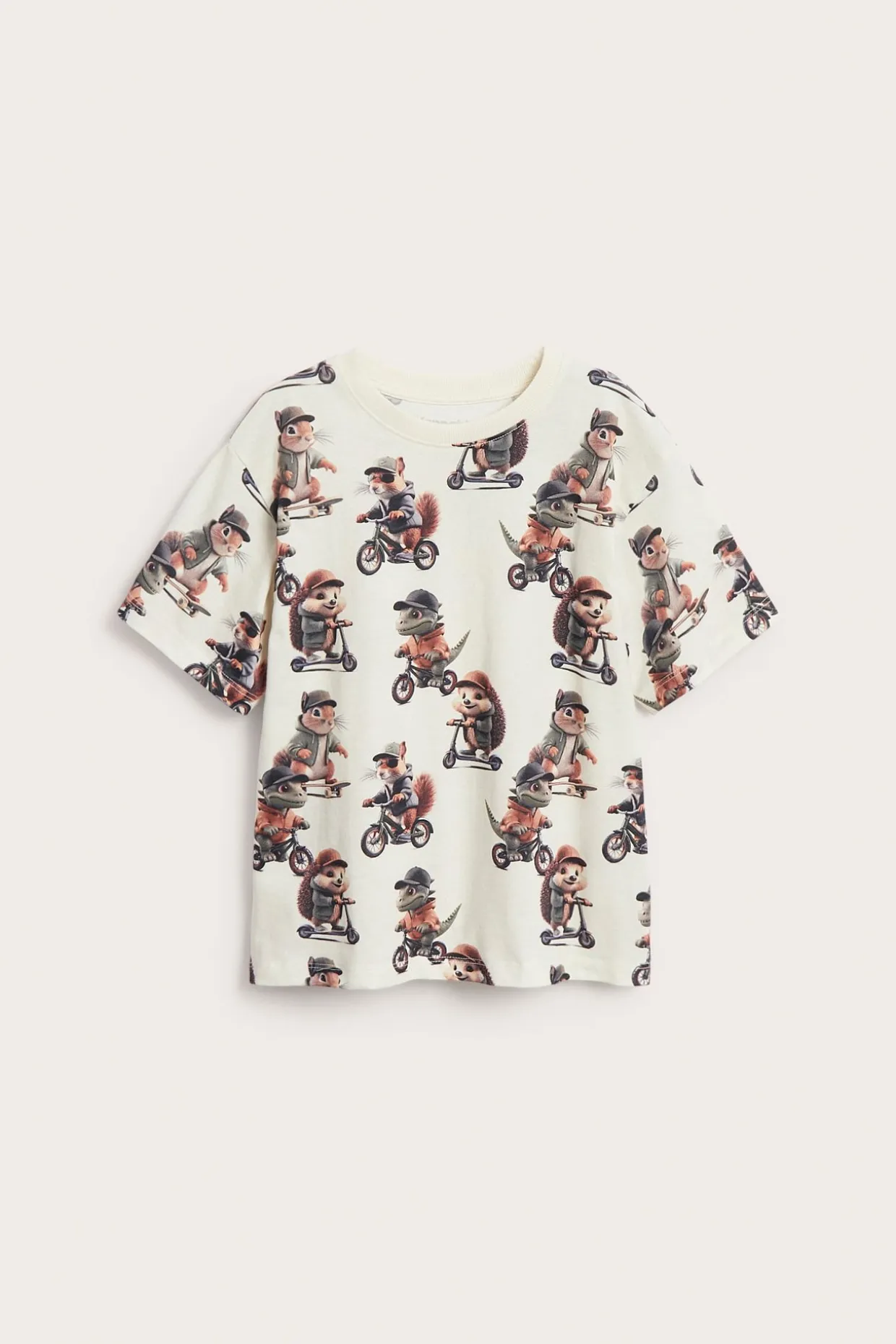 Mönstrad t-shirt