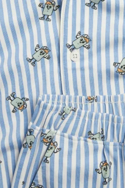 Mönstrat pyjamasset med korta ben