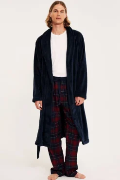 Morgonrock i fleece