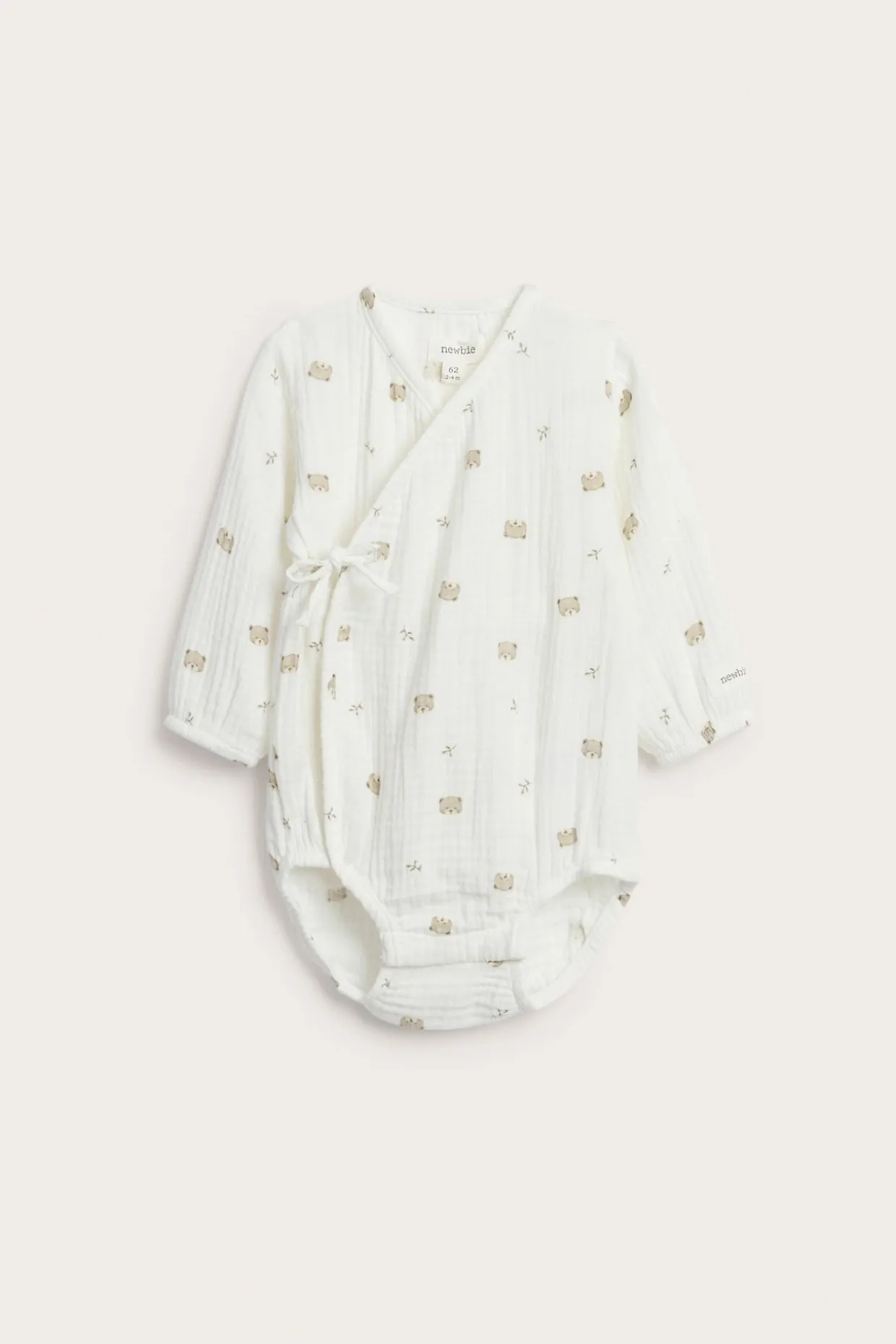 Omlottbody med björnprint