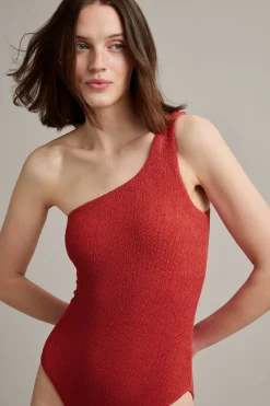 One shoulder baddräkt