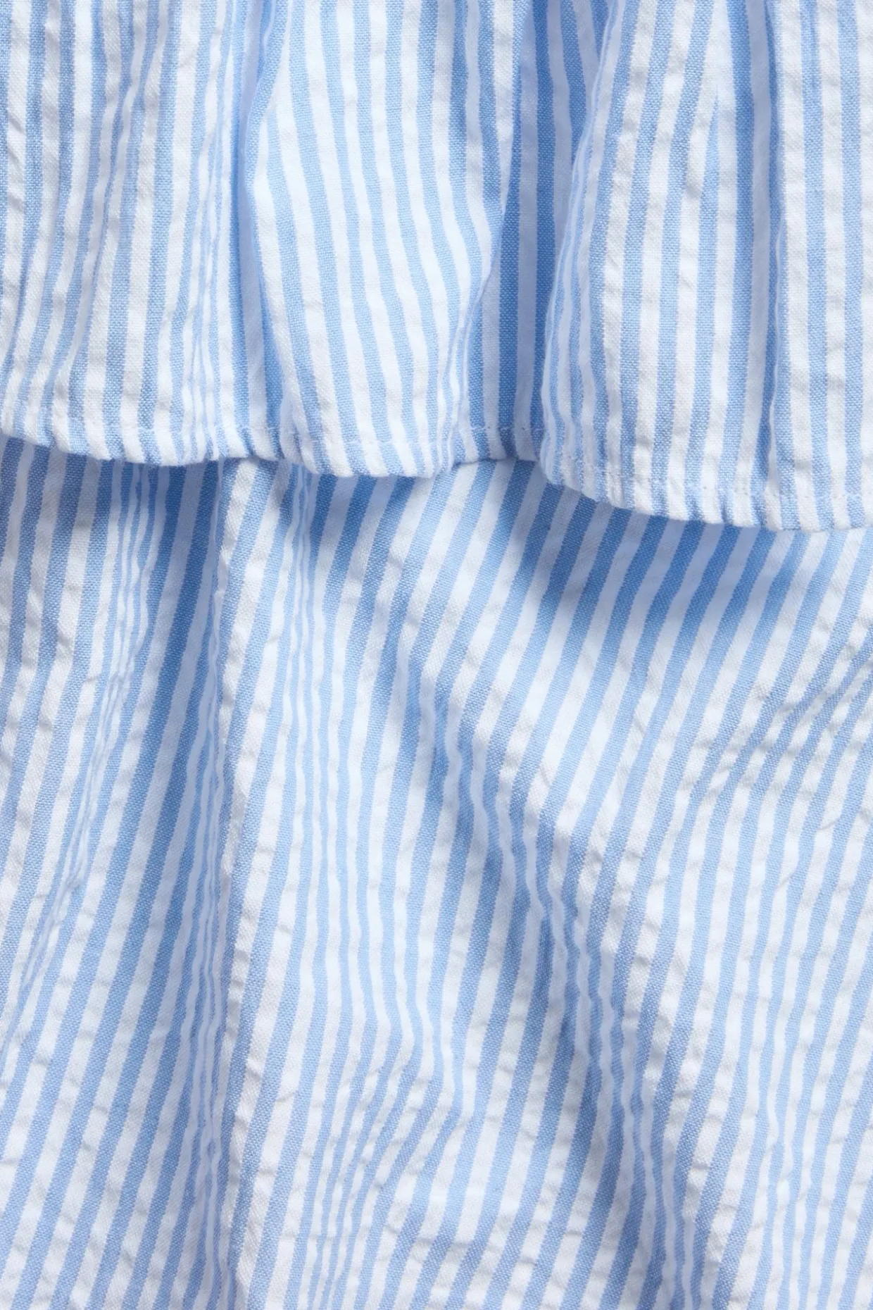 One shoulder-topp med volang