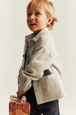 Overshirt med krage