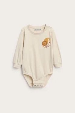 Oversize body med lejonmotiv