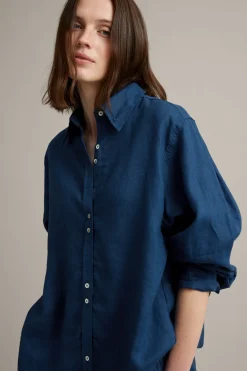 Oversized linneskjorta