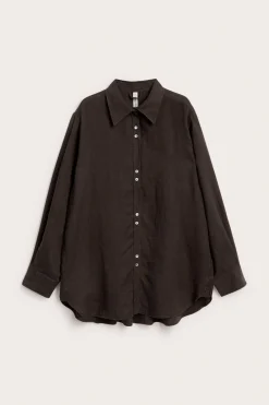 Oversized linneskjorta