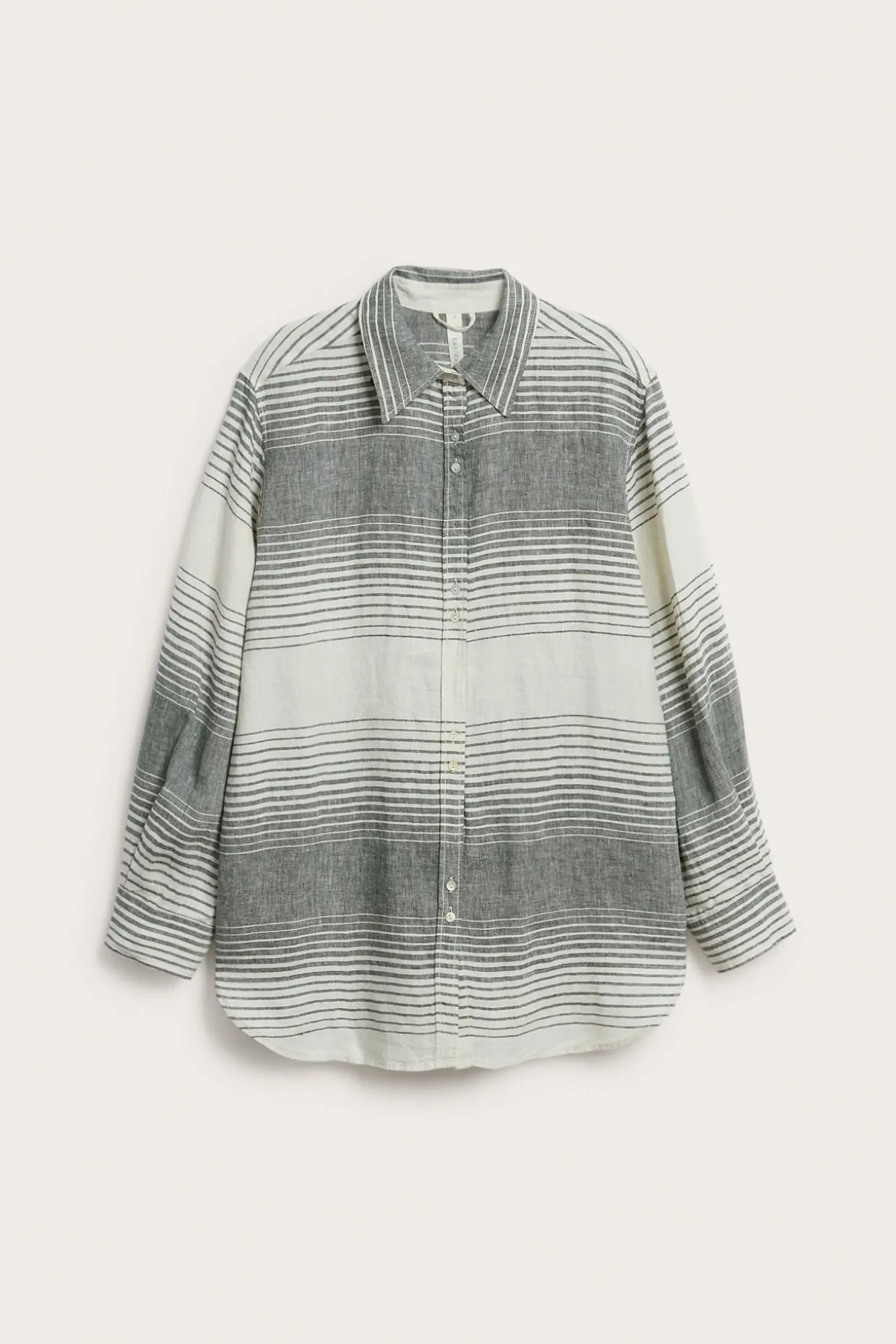 Oversized linneskjorta