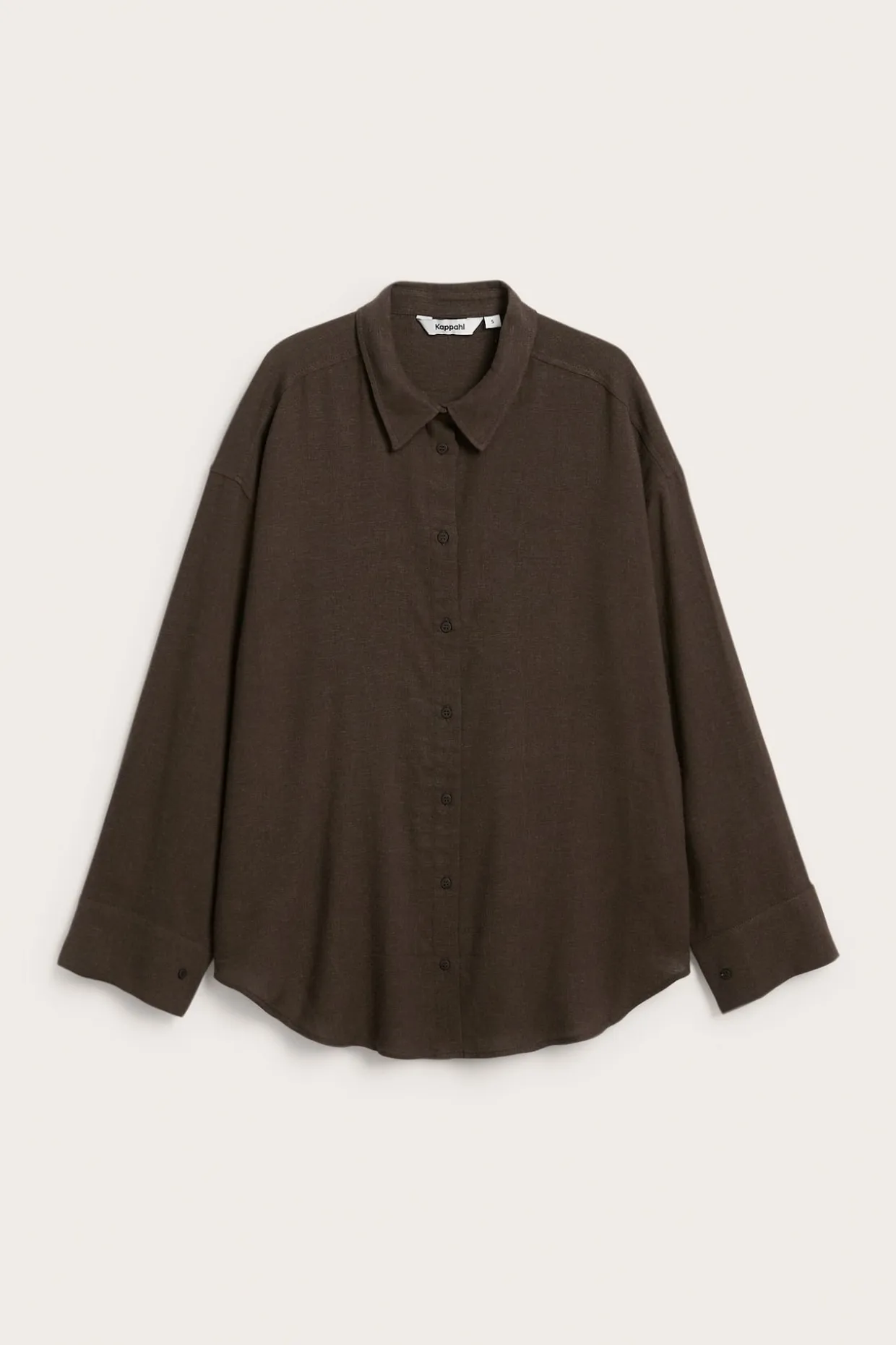 Oversized linneskjorta