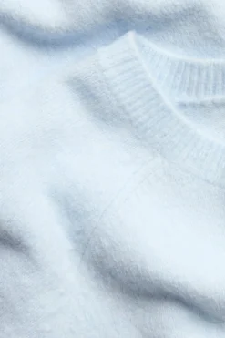 Oversized stickad t-shirt