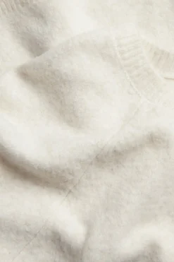 Oversized stickad t-shirt