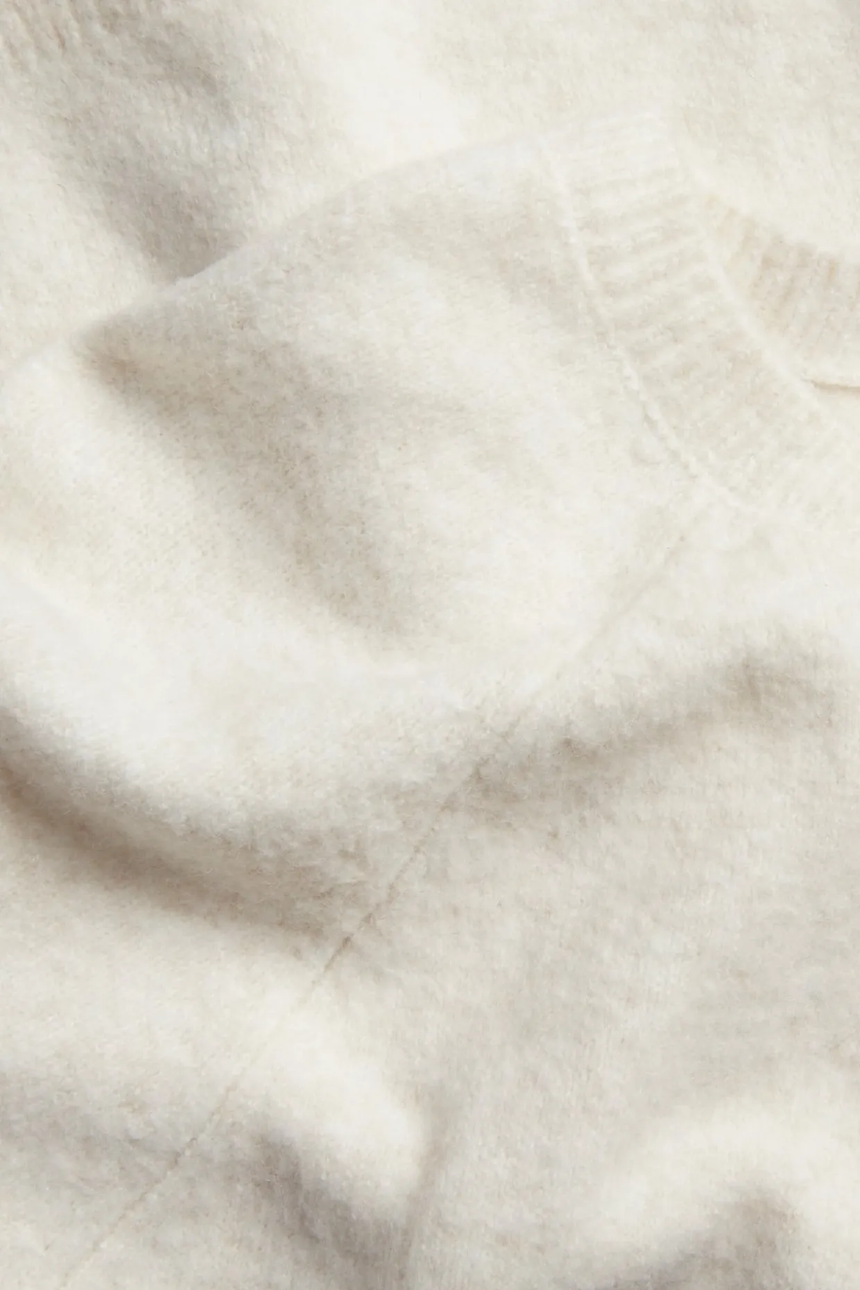 Oversized stickad t-shirt